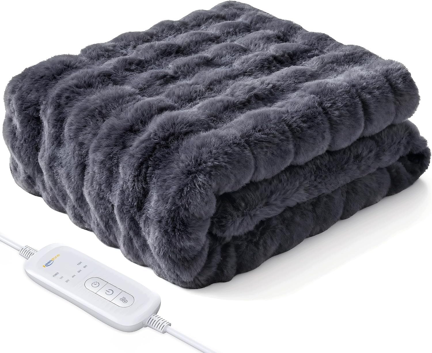 Keenstone electric heating blanket 180x130 cm 8 levels anthracite