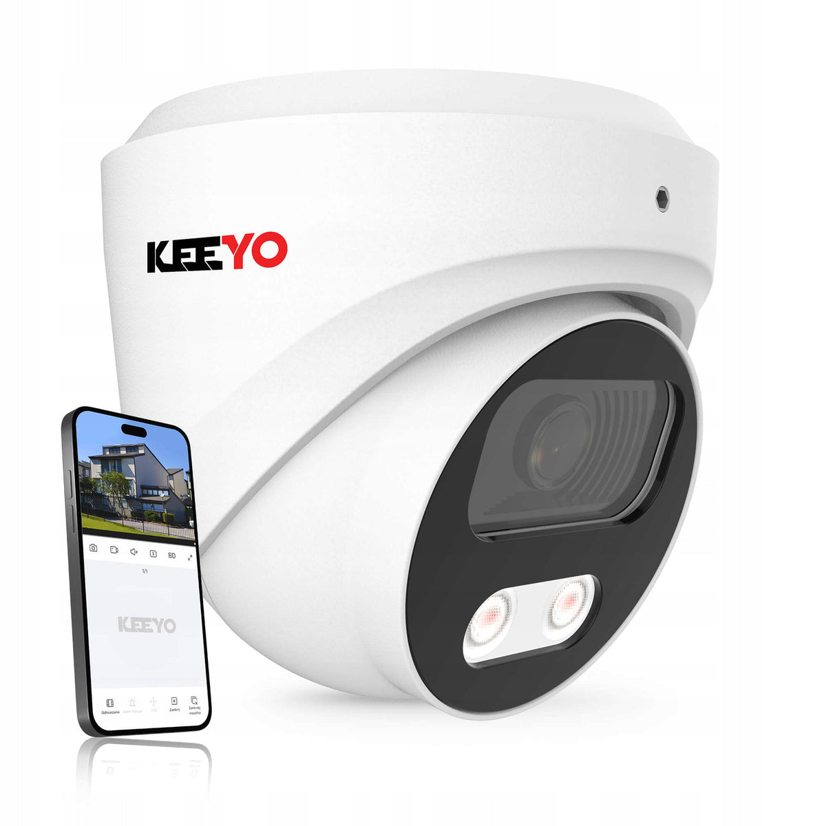 Keeyo LV-V-IP5M25DF-B-II IP Camera