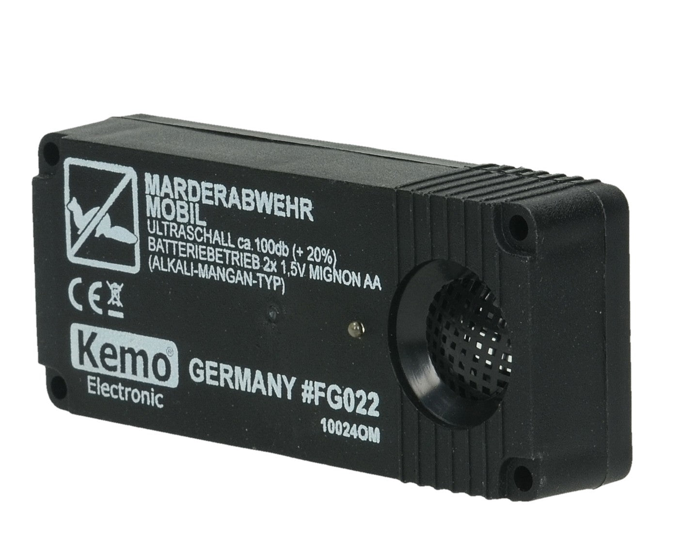 Kemo FG022 battery deterrent kun ultrasonic 2 x AA battery Manufacturer code FG022