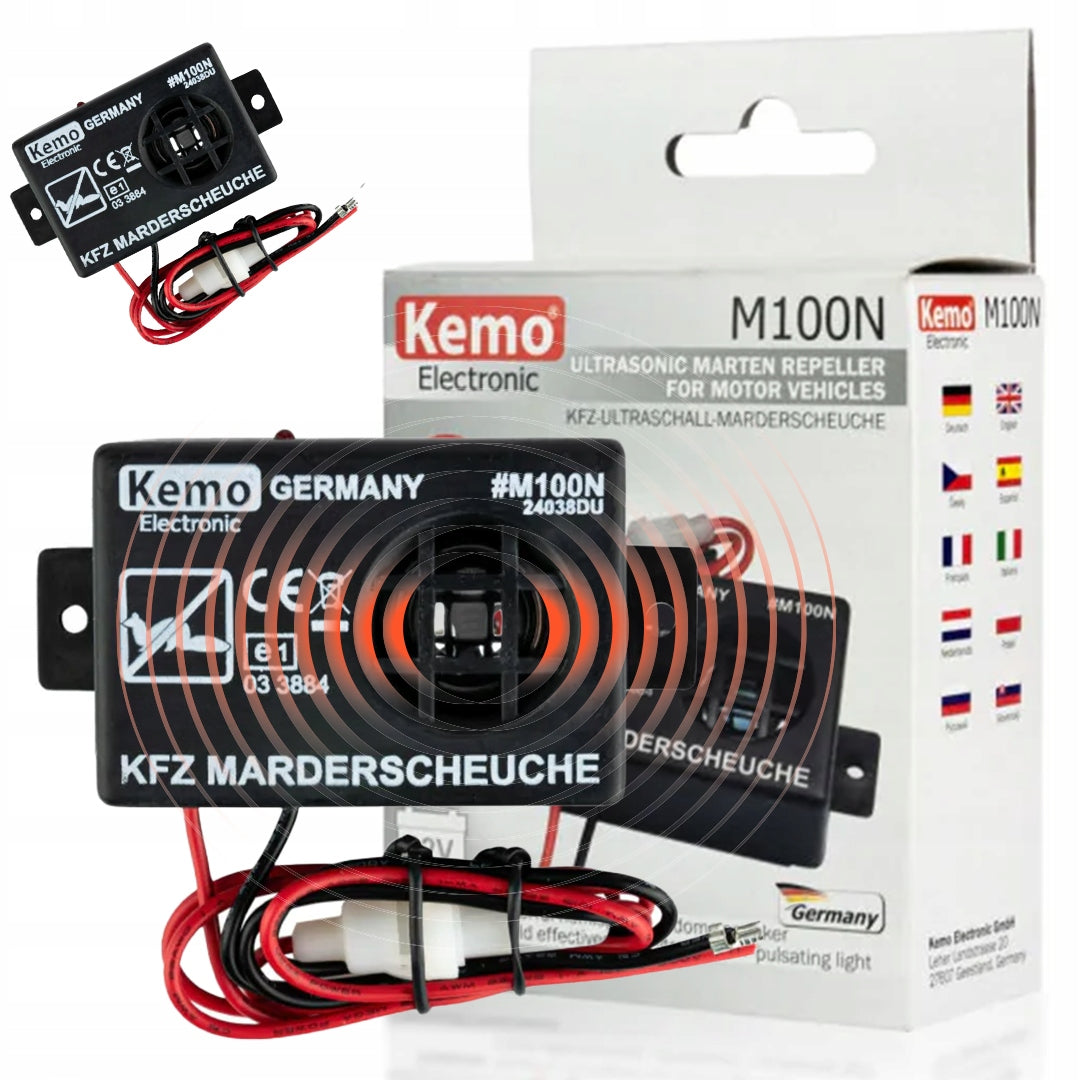 Kemo M100N car kun repellent 12V POWERFUL ultrasonic