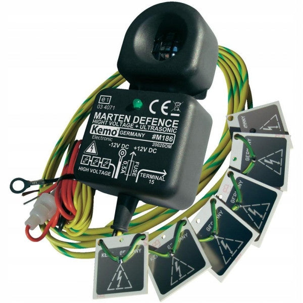 Kemo M186 German car marten repellent 2in1 ultrasound and voltage