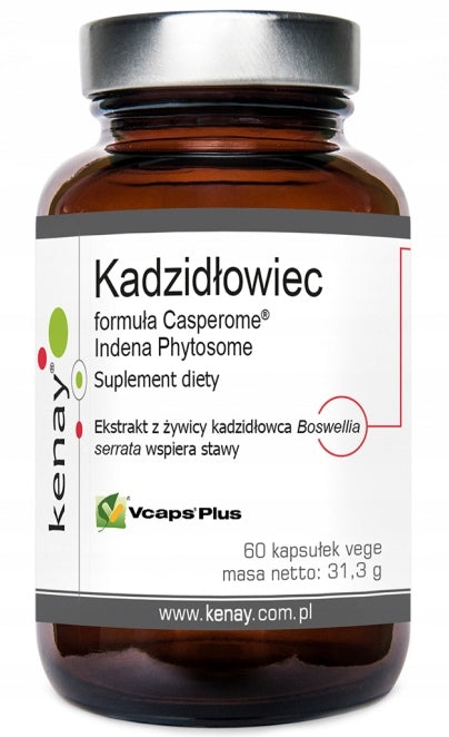 Kenay Boswellia Casperome Phytosome 60vegcaps Packaging status original