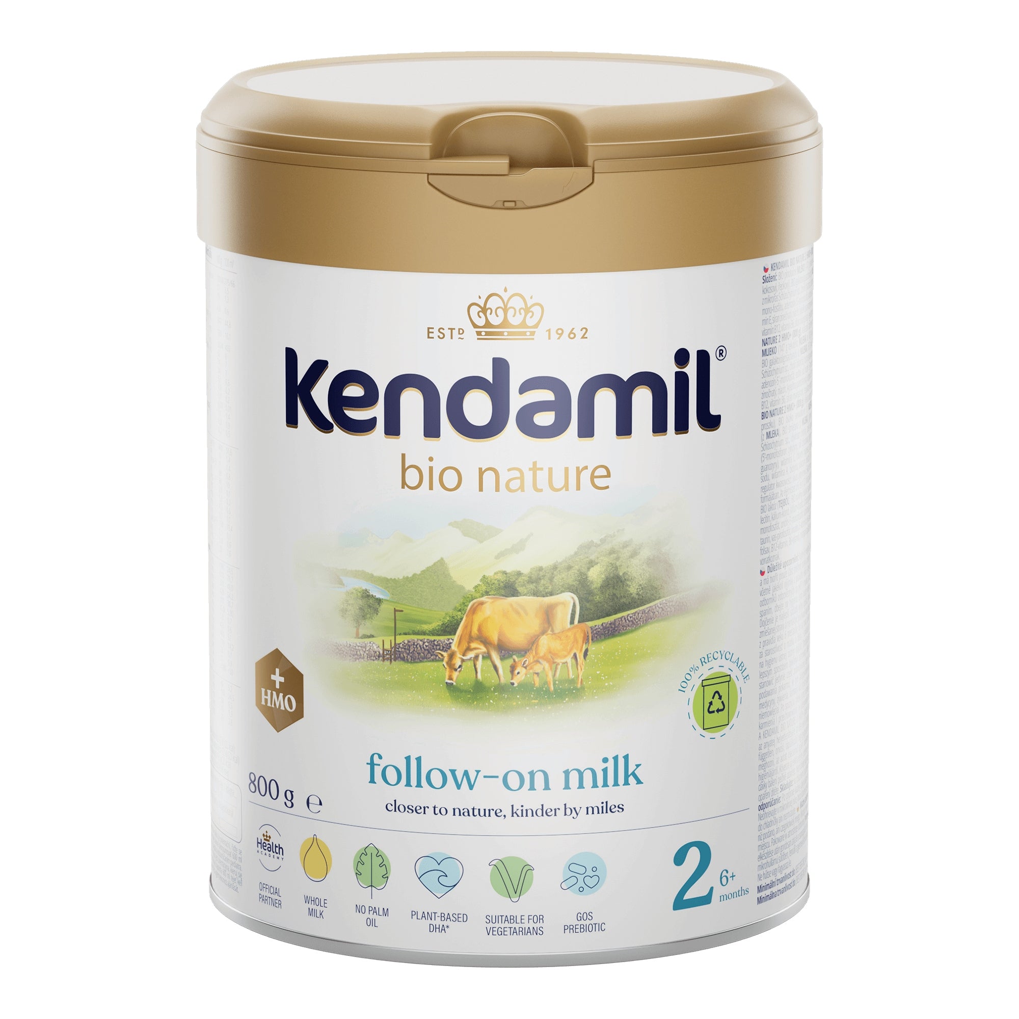 Kendamil BIO Nature 2 HMO+ milk 800 g