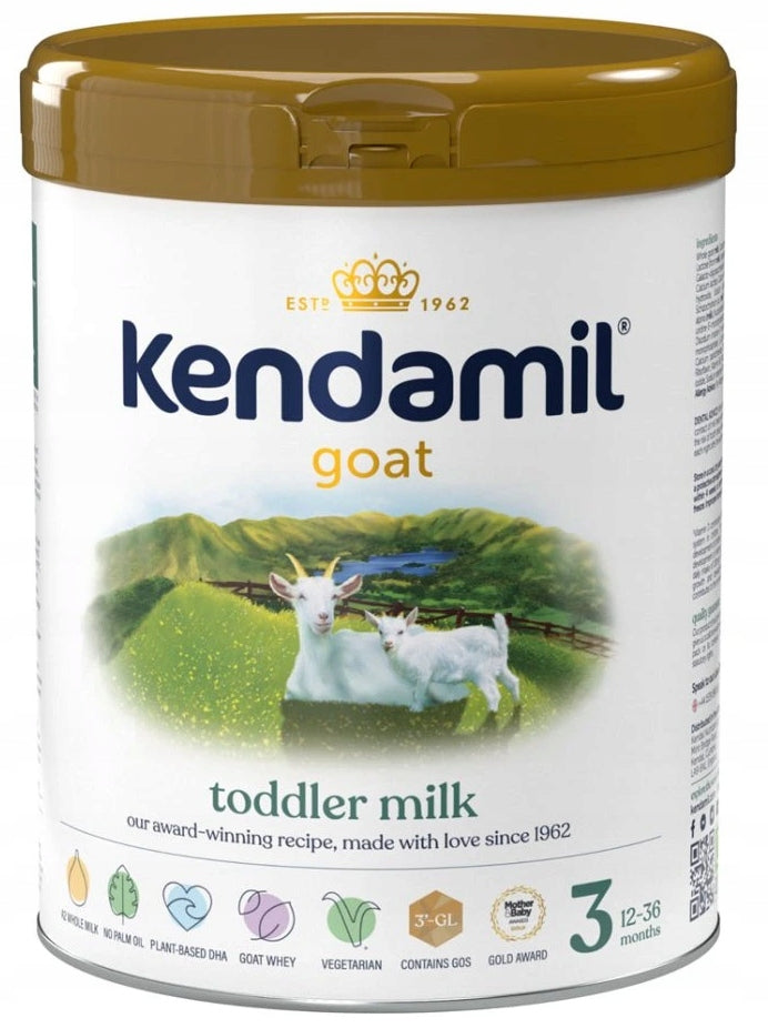 Kendamil Goat Milk 3 Next Junior DHA+ 2 x 800 g Packaging status original