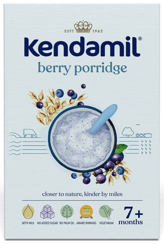 Kendamil Milk porridge with forest fruit, 150 g Manufacturer code 5056000505149