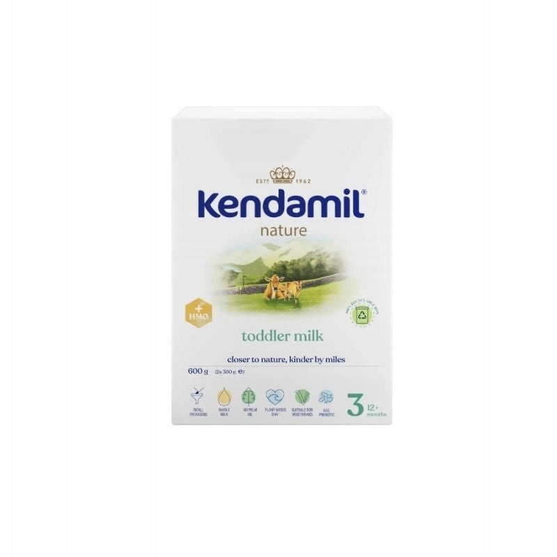Kendamil Nature 3 HMO+ Cow protein based product after 1 year, 600g