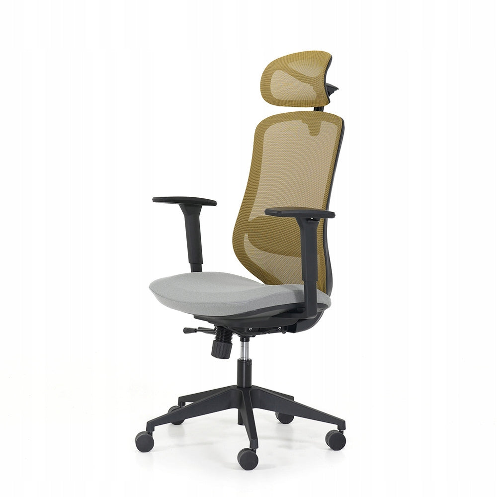 Kenoko Ergonomic office chair SUGI yellow/grey Kenoko