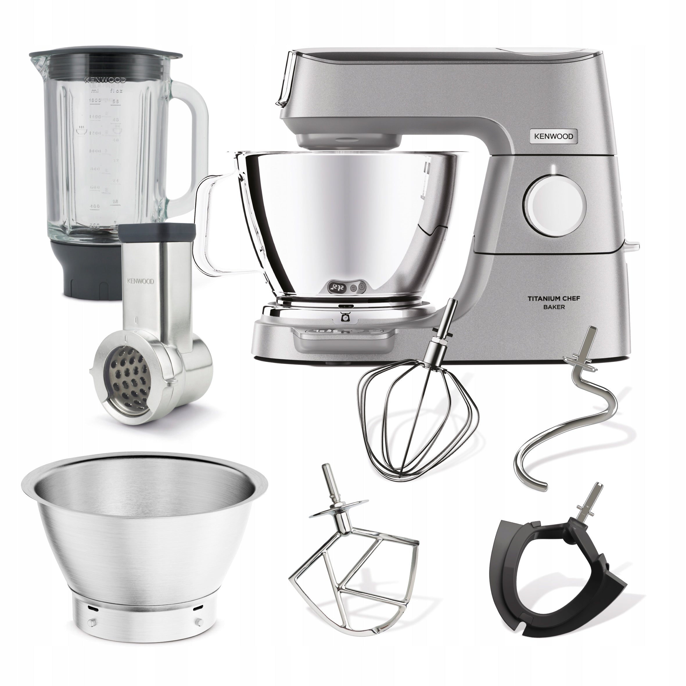 Kenwood Titanium Chef Baker Stand Mixer Manufacturer code KVL85.314.SI