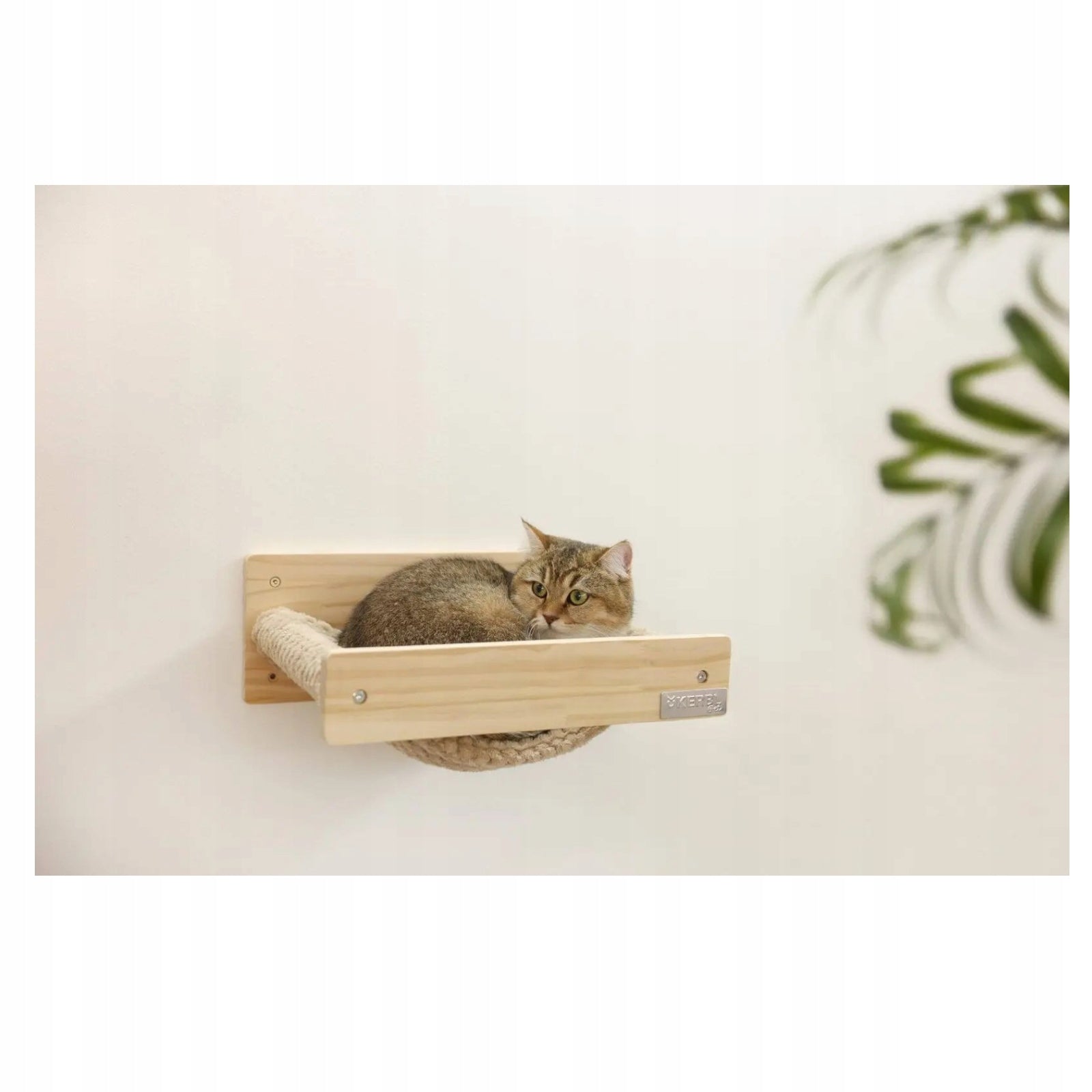 Kerbl Cat Hammock Wall Mount Grey Shelf Strong Wall Mount 38X33,5X16 Brand Kerbl