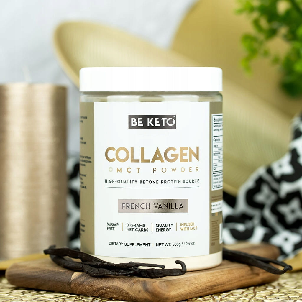 Keto Collagen with MCT Oil - French Vanilla 300g Form powder