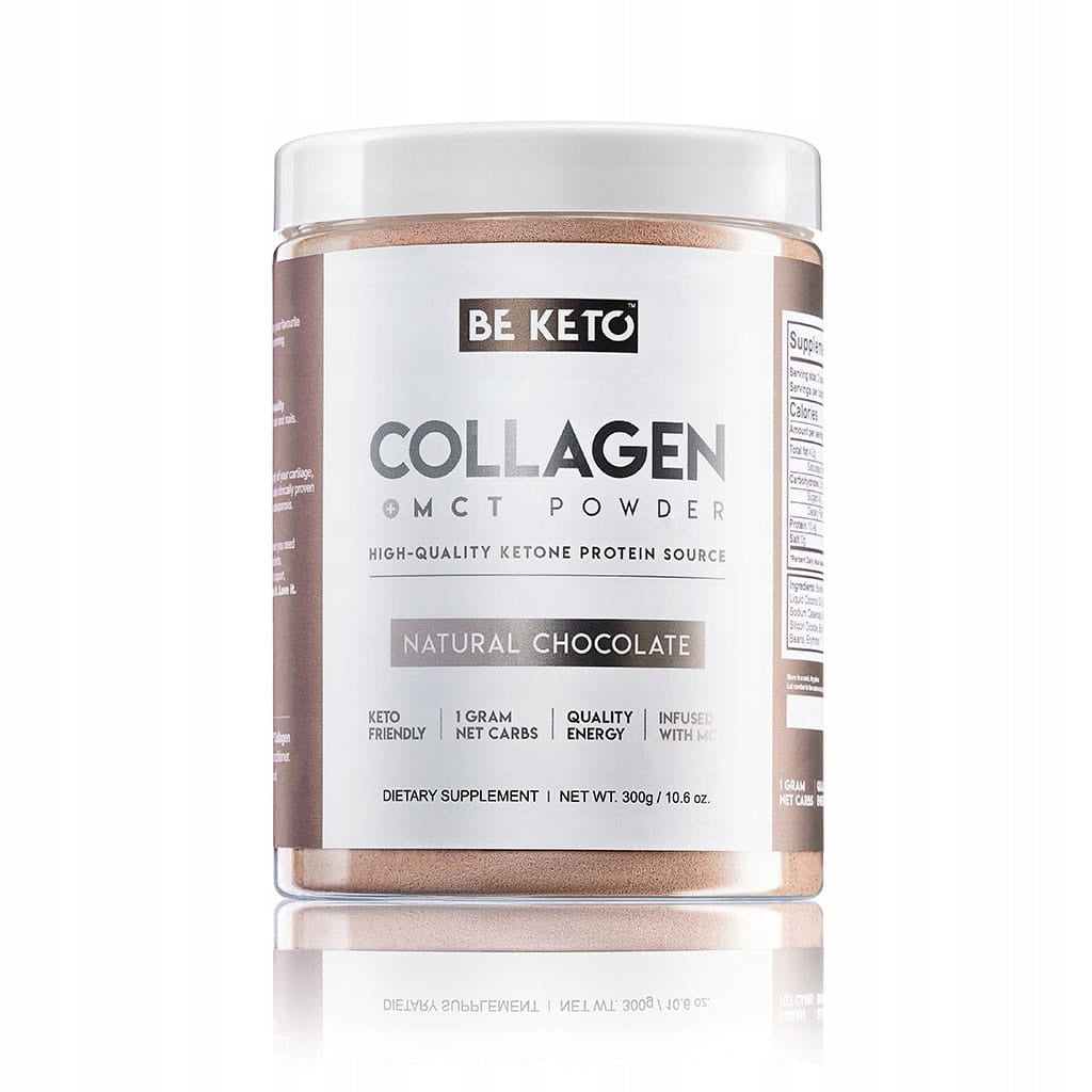 Keto Collagen with MCT Oil - Natural Chocolate 300g
