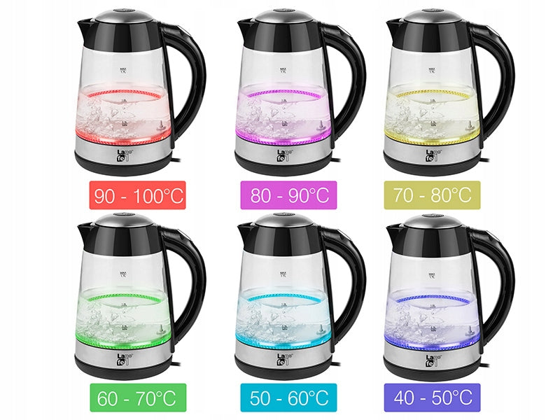 Kettle with temperature control LAFE CEG015 1,7l Brand Lafe