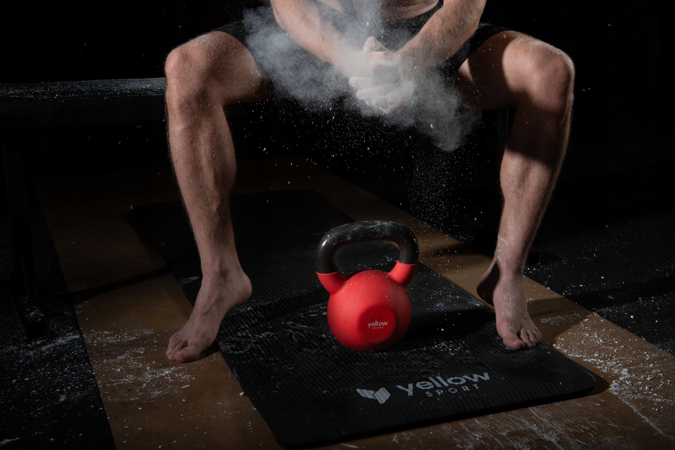 Kettlebell Exercise Weight Kettle Cast Iron Ball Hantel Dumbbell Fitness 18 kg Weight 18 kg