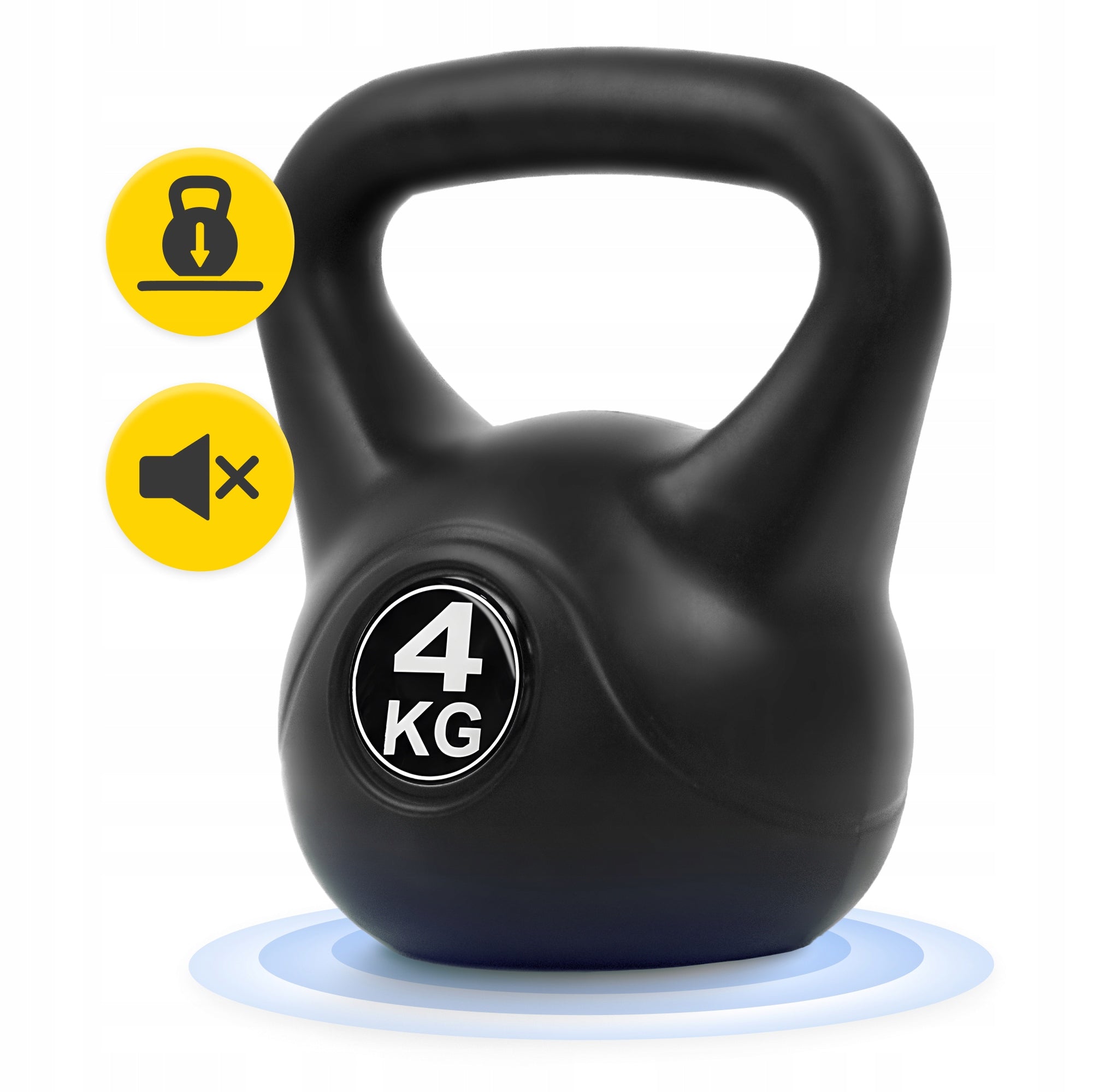 Kettlebell Exercise Weight Kettle Weight Dumbbell Ball 4 KG Manufacturer code Kettlebell ciężar odważnik do ćwiczeń 4 kg