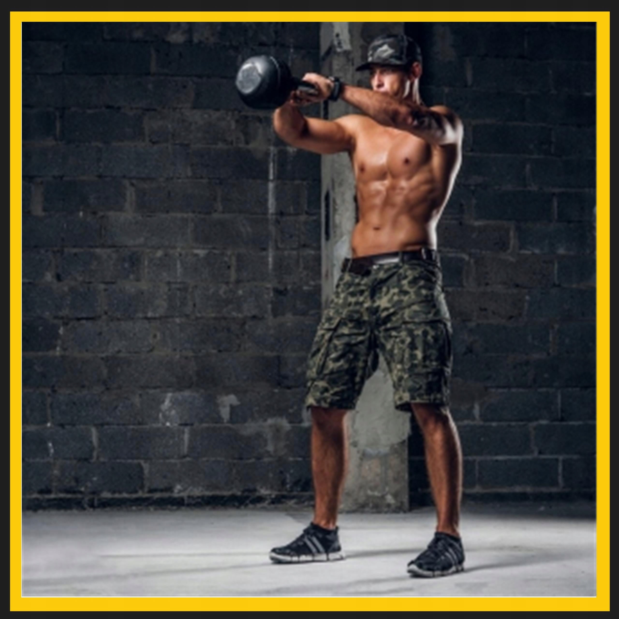 Kettlebell cast iron weight ball kettle 16kg Brand Kawmet