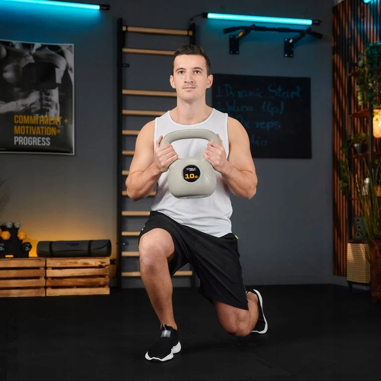 Kettlebell weight 10kg dumbbell fitness dumbbell for exercise Trex Sport Kind vinyl