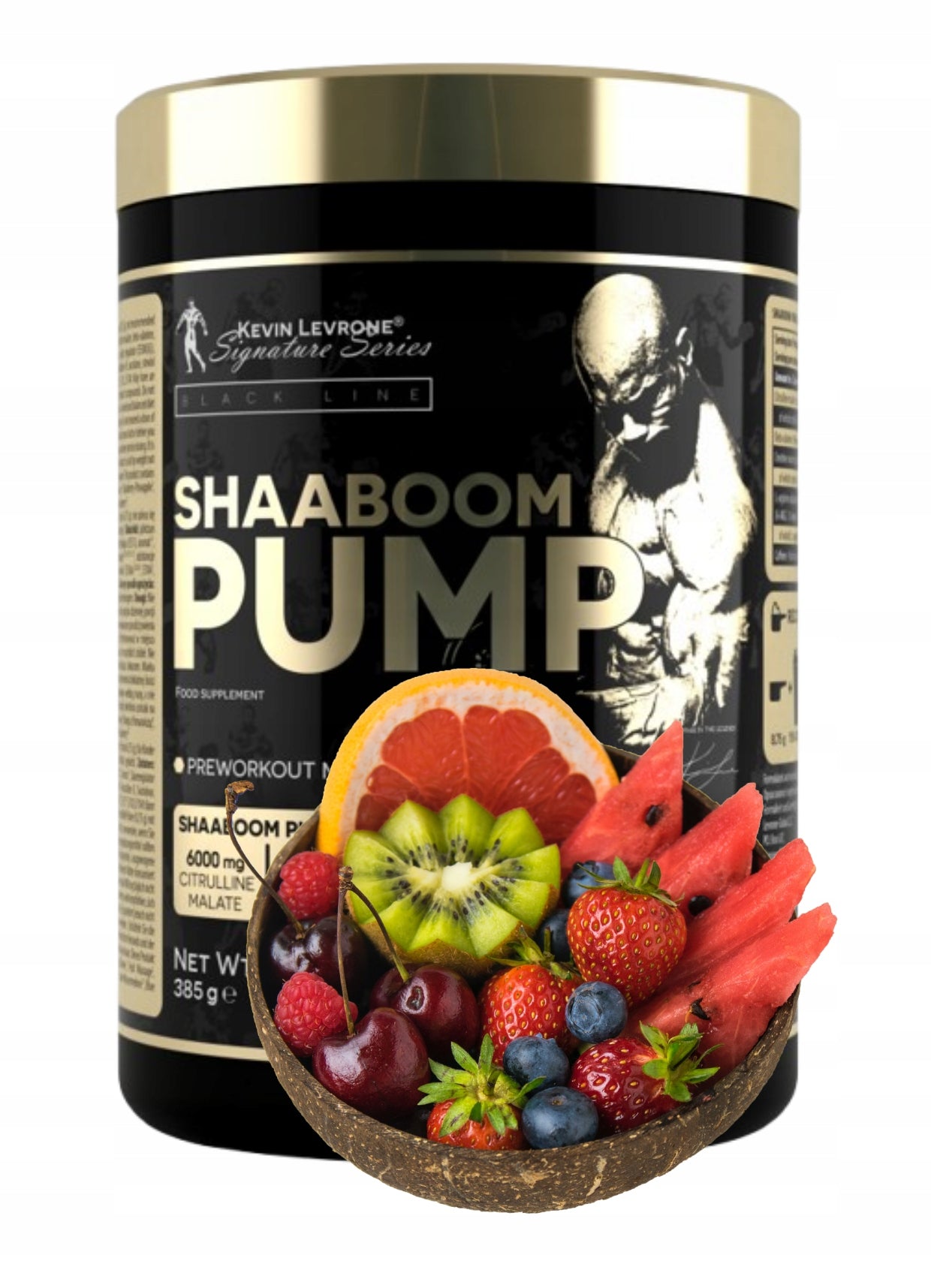 Kevin Levrone Shaaboom Pump 385g Fruit Massage Pre-workout Citrulline