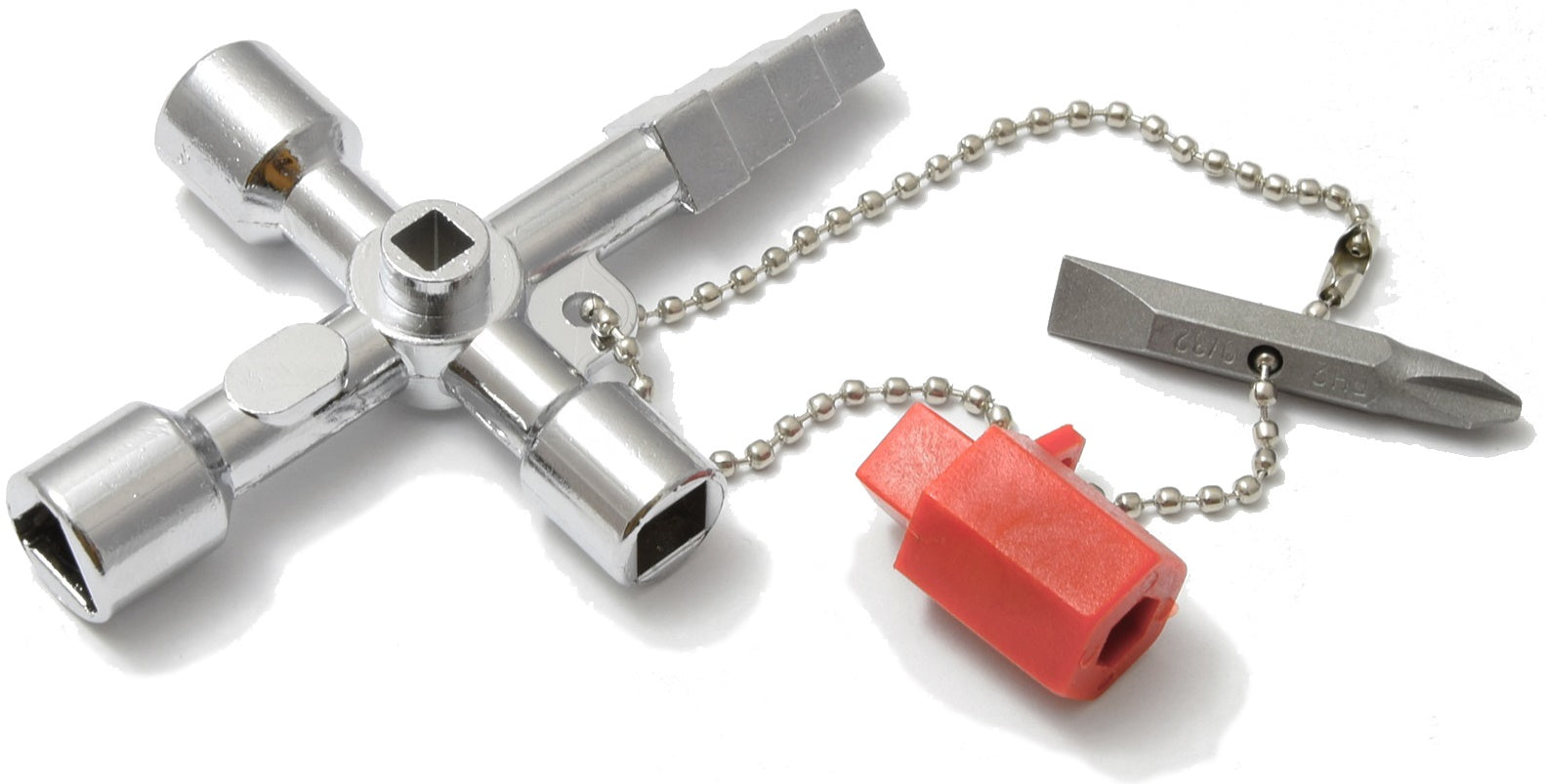 Key for technical control cabinet cabinets
