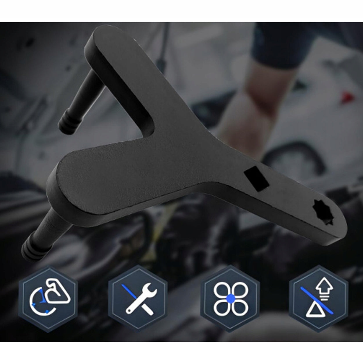 Key holder 13 for prying the lower control arm 3500 N Manufacturer code GoracaCzekoladka_narzedzie_do_wahacza