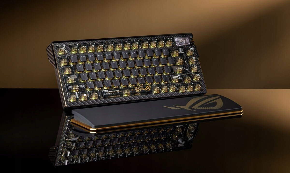Keyboard ASUS ROG Azoth Extreme Edition 20 Interface USB Bluetooth USB (Radio 2.4 GHz)