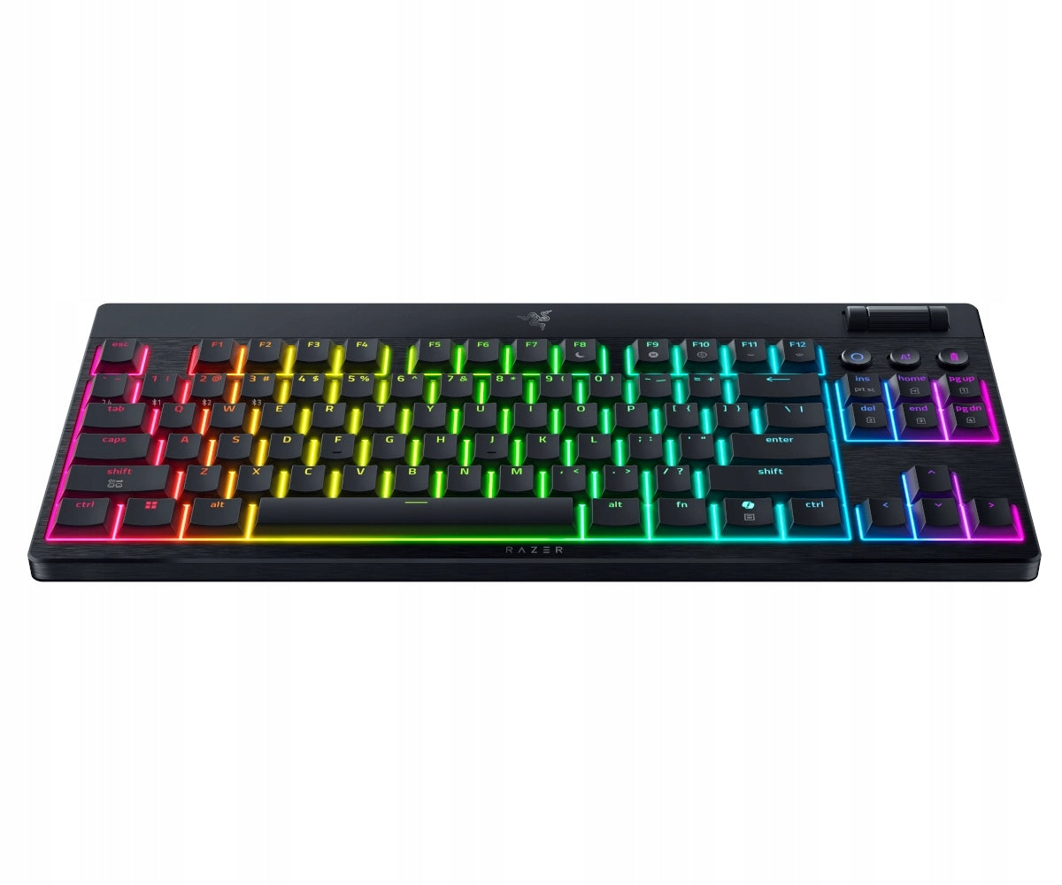 Keyboard Razer BlackWidow V4 Low-Profile TKL HyperSpeed Green Switch RGB Manufacturer code RZ03-05450500-R3M1