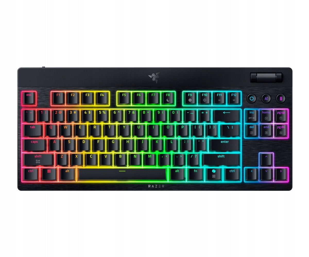 Keyboard Razer BlackWidow V4 Low-Profile TKL HyperSpeed Green Switch RGB