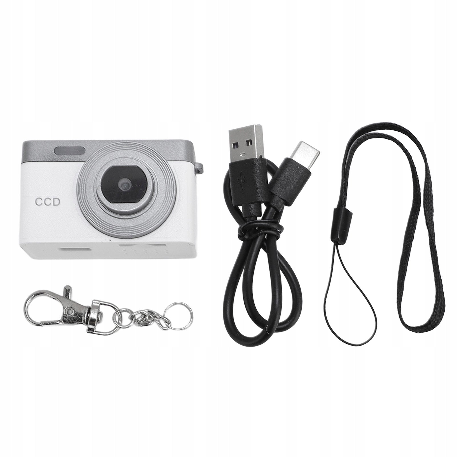 Keychain Camera, Compact Digital Camera with Diagonal Screen