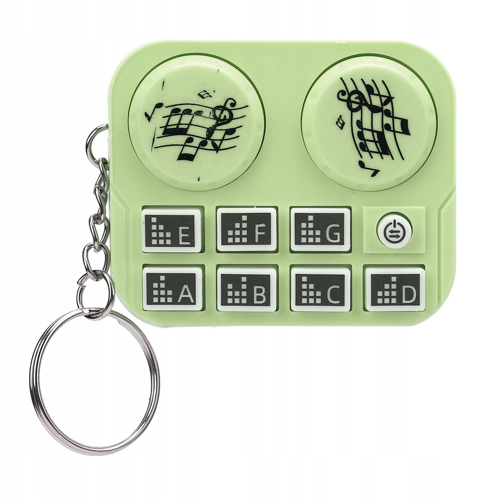 Keychain with DJ player, self-button mode. Portable mini keychain Manufacturer code AG250906083152