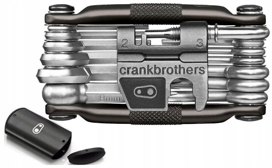 Keys Pocket Knife CRANK BROTHERS Multi 19 Clipper + Metal Case