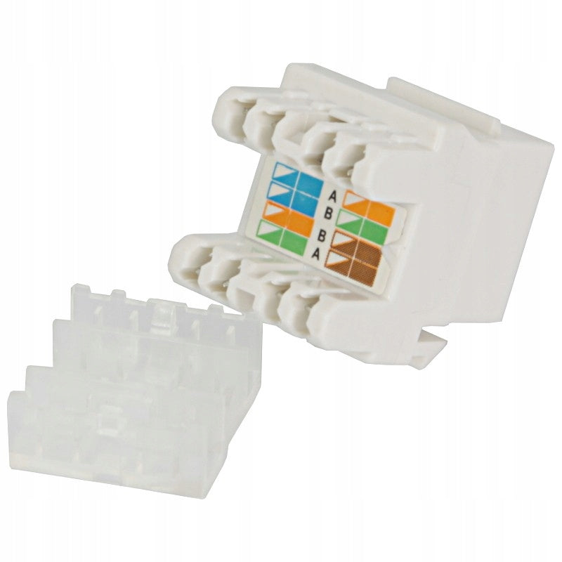 Keystone socket 8p8c RJ45 Cat.6 UTP Manufacturer code 788686865
