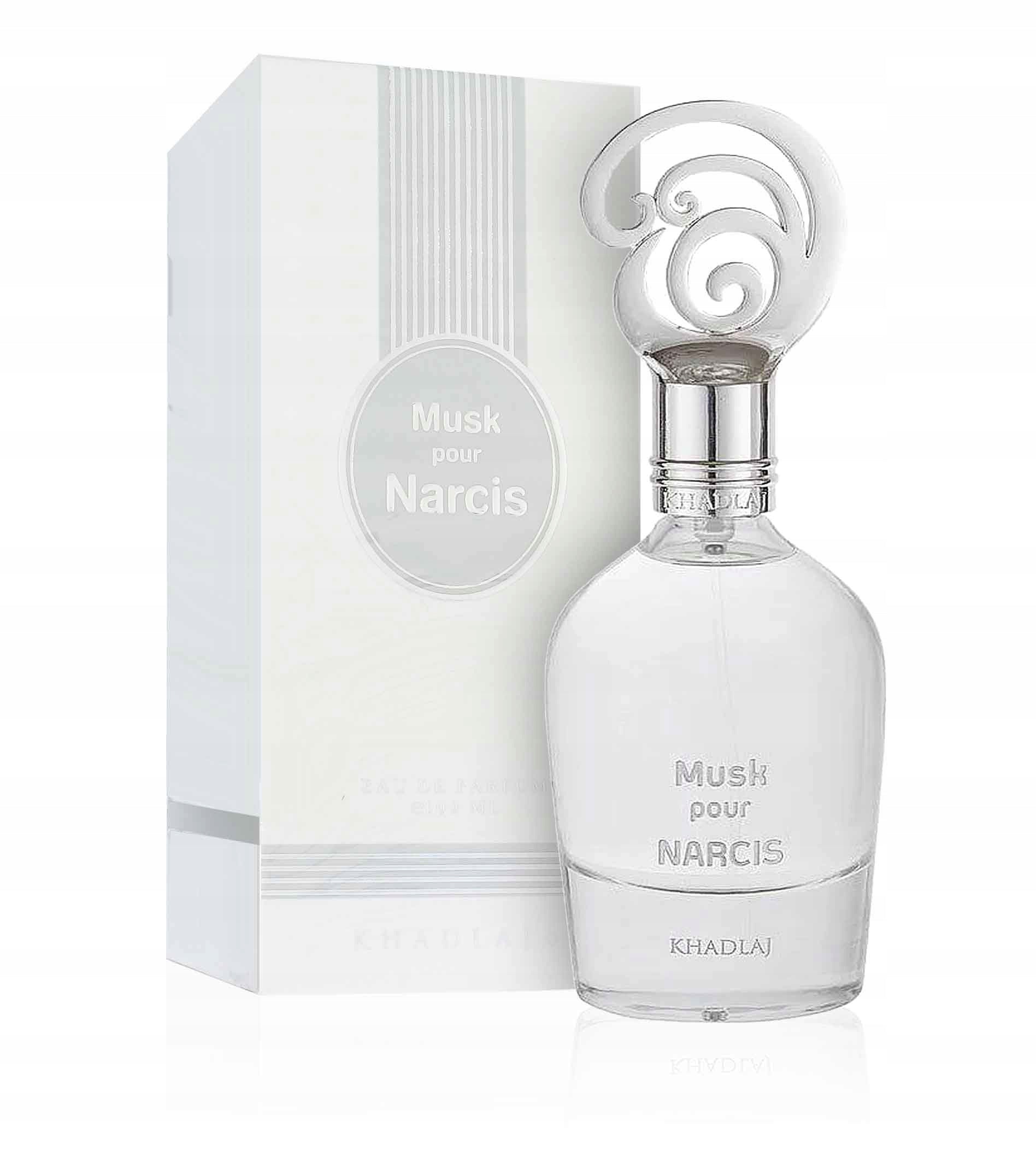 Khadlaj Musk Pour Narcis eau de parfum 100 ml Packaging status original