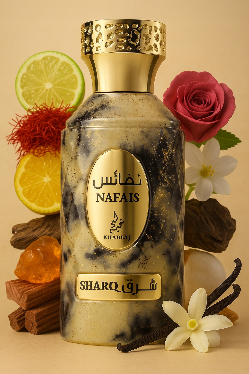 Khadlaj Nafais Sharq Perfumed Water 100 ml Line other