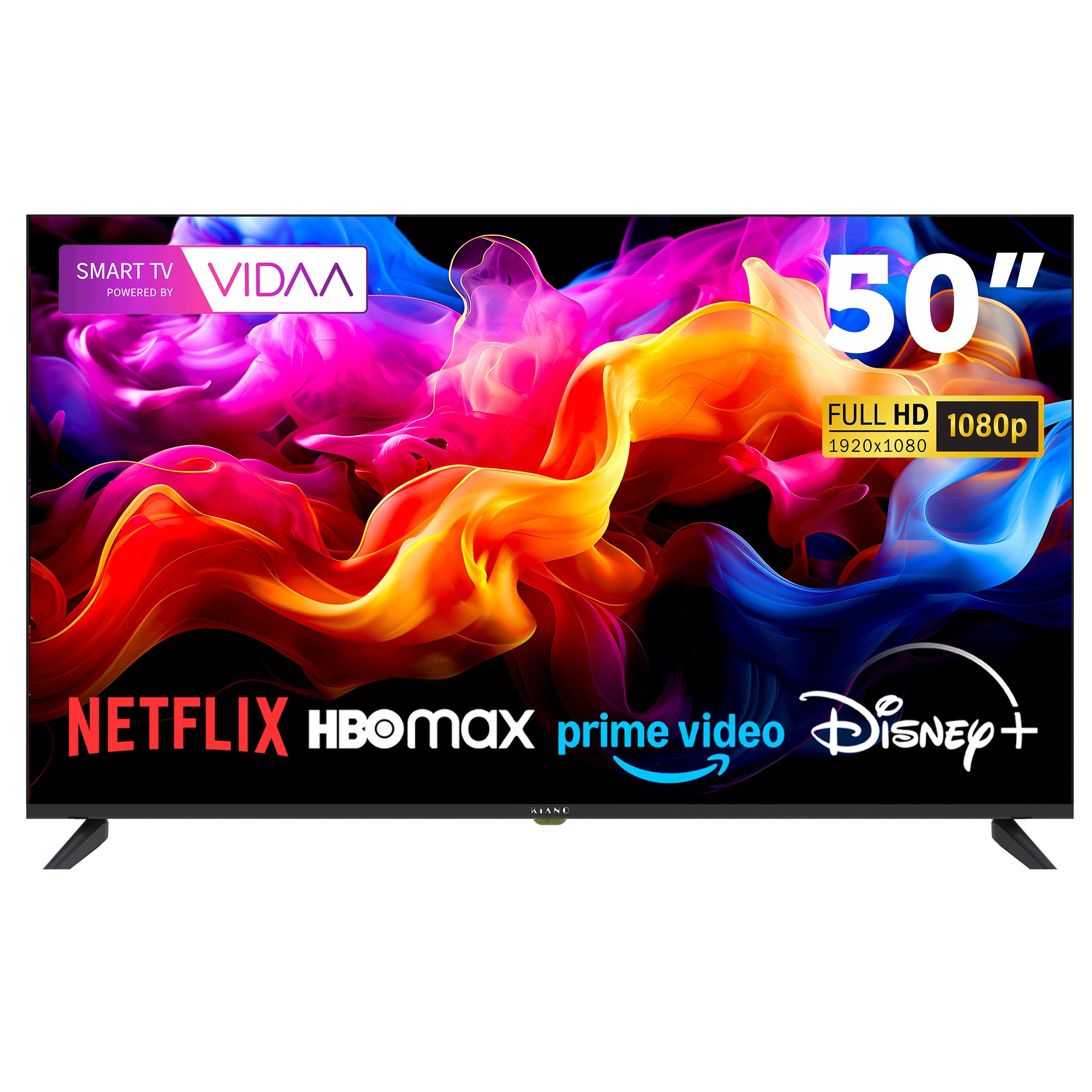 Kiano Elegance 50' Vidaa Smart TV D-LED DVB-T2/S2 FULL HD