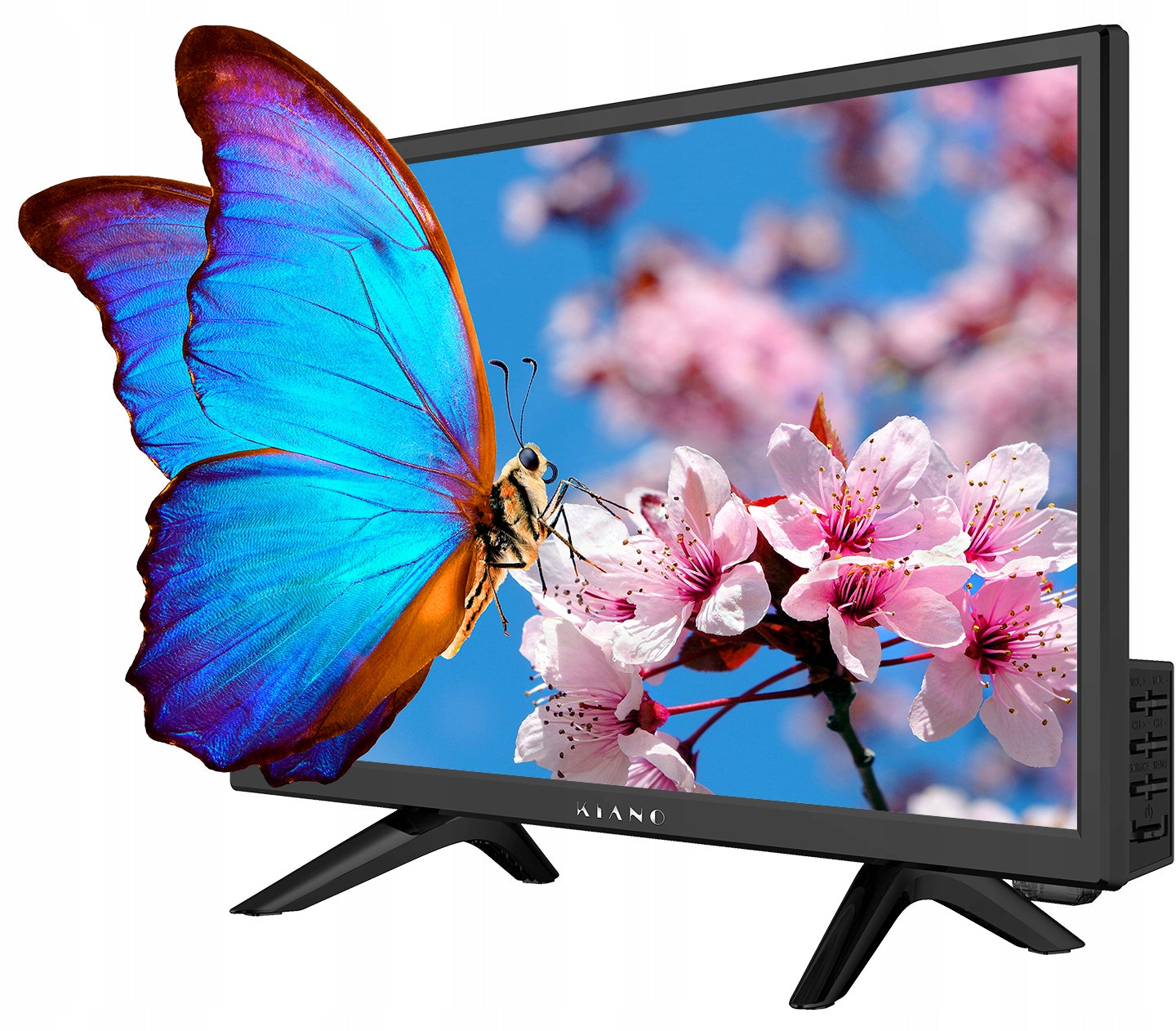 Kiano Slim TV 19 Travel LED HD Ready 60Hz DVB-T2 for RV, ZK