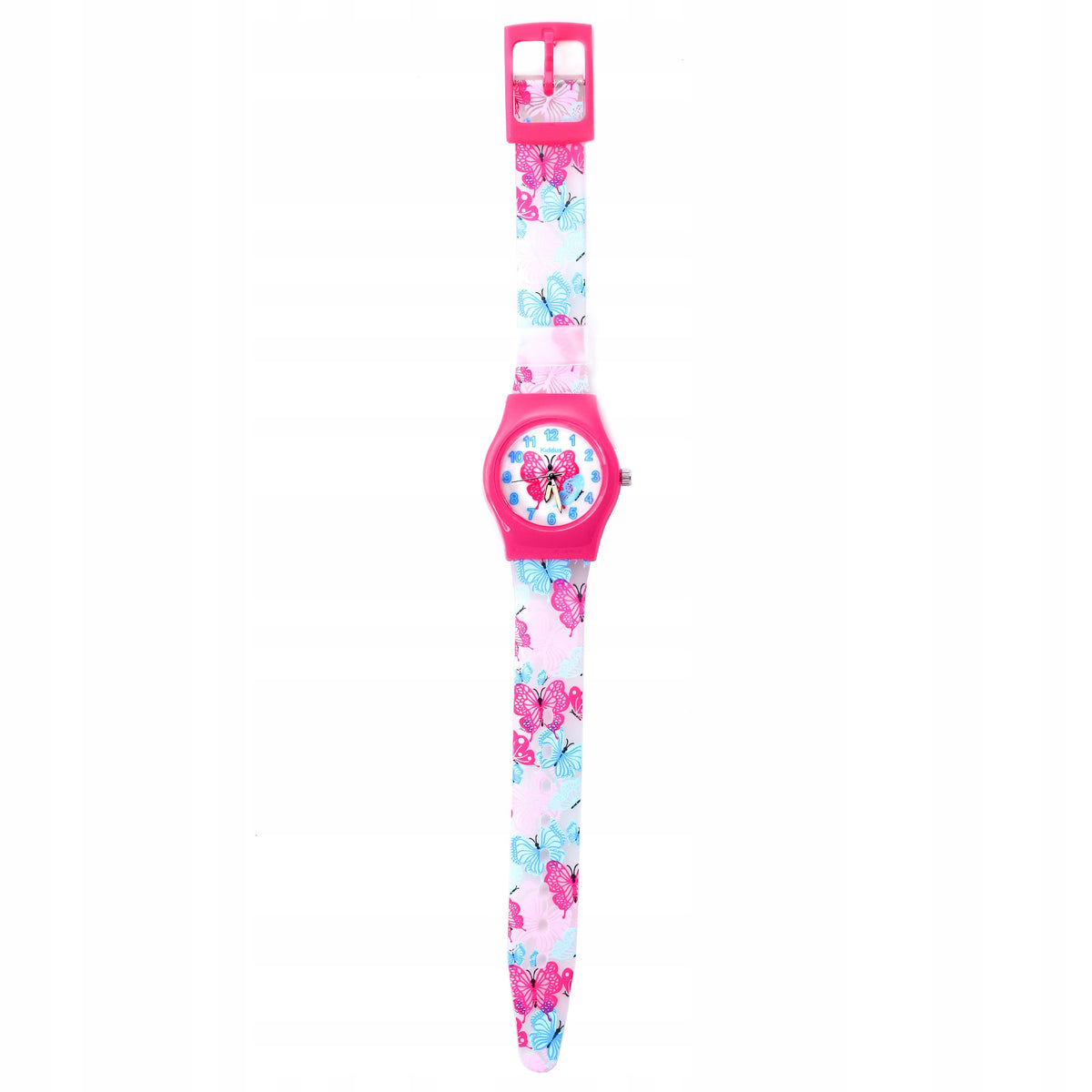 Kiddus Analog Watch for Kids. Glows in the Dark. Butterfly. Manufacturer code WA803