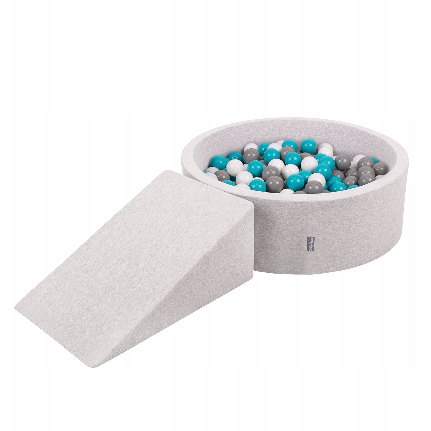 KiddyMoon Foam Set Square Toys FOR CHILDREN 200 balls PPZP-OK30D-112 Kid's age 12+ months