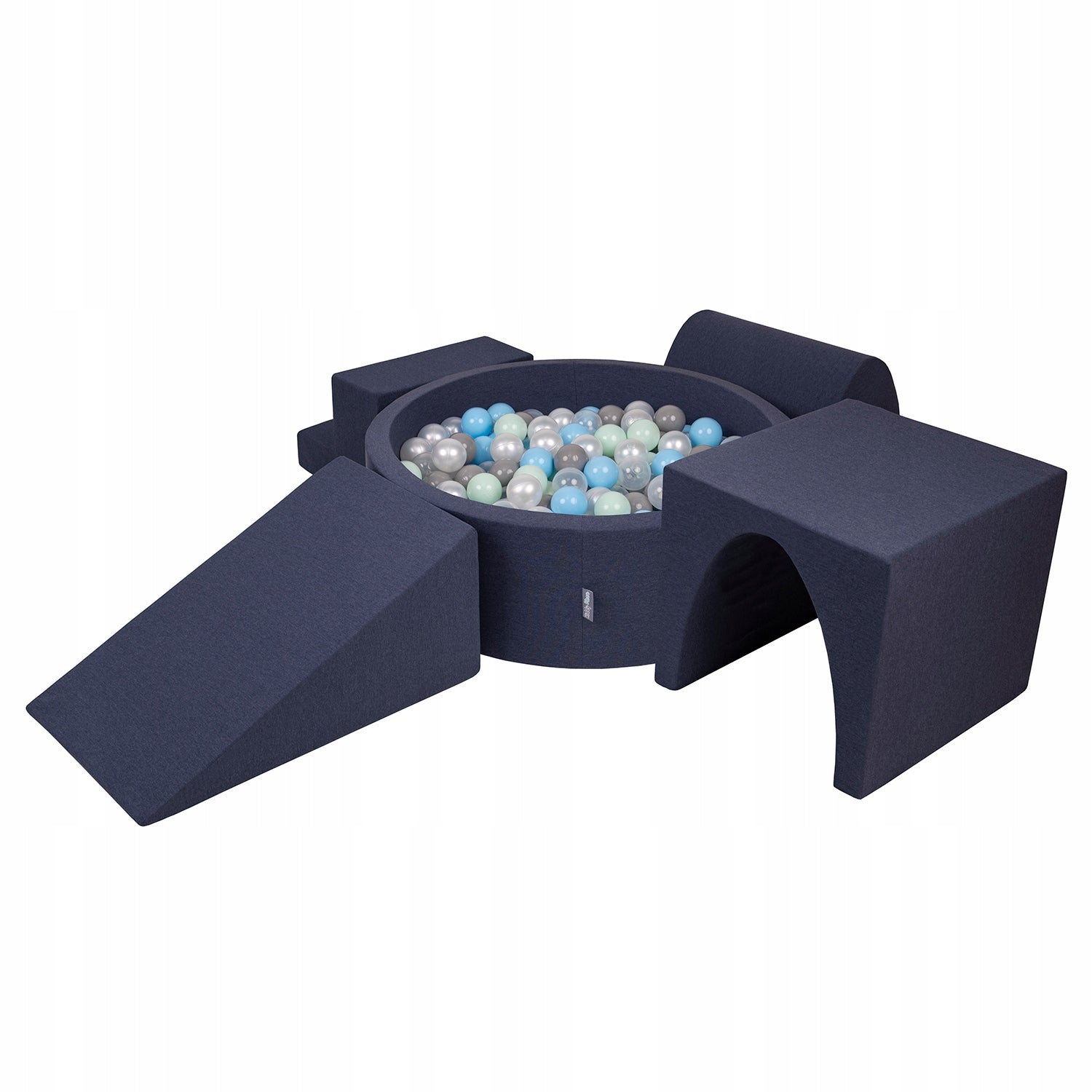 KiddyMoon Foam square toys FOR CHILDREN with balls