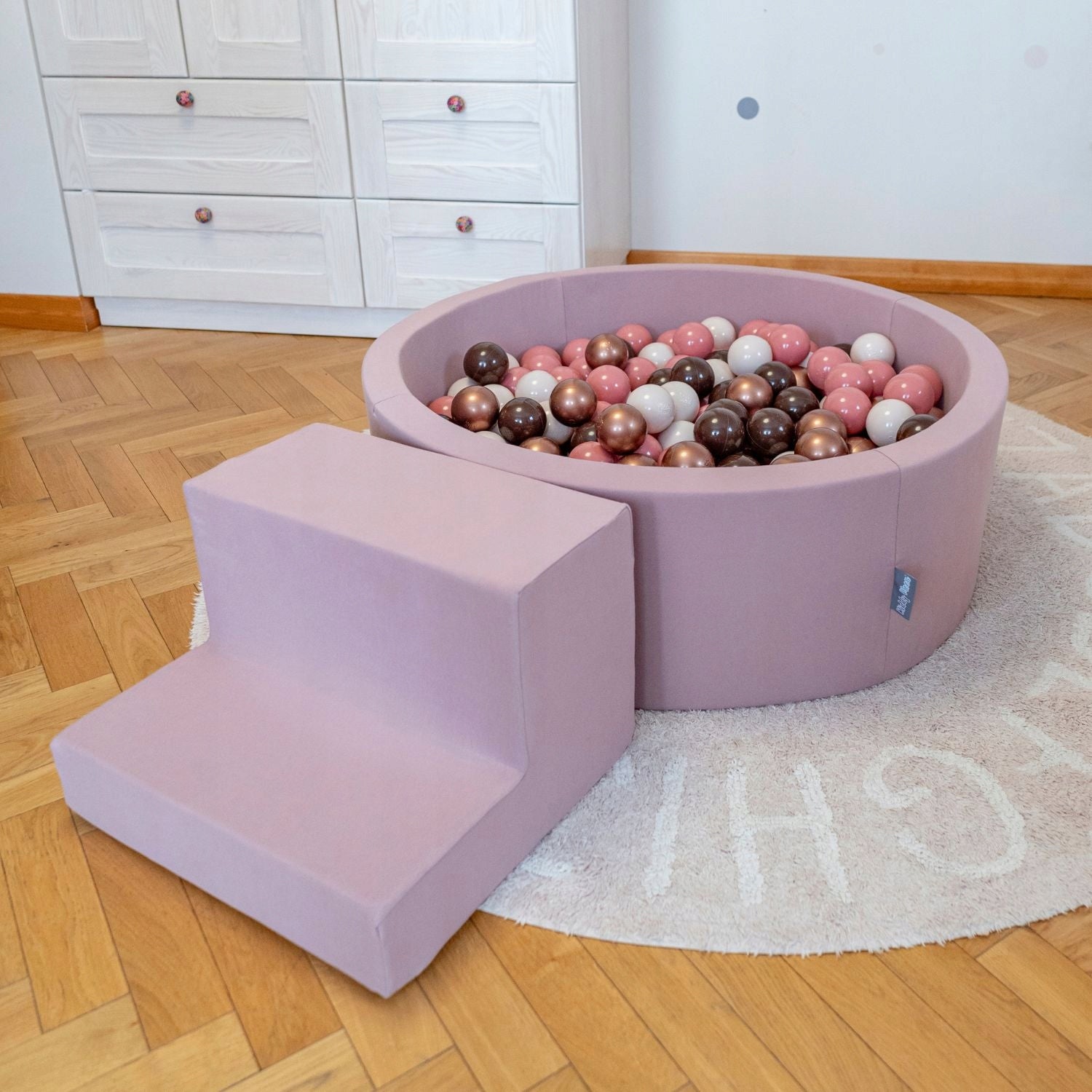 KiddyMoon PPZP-OK30D-122 Foam Set Square Toys FOR CHILDREN 200 balls Manufacturer code 5905054841201
