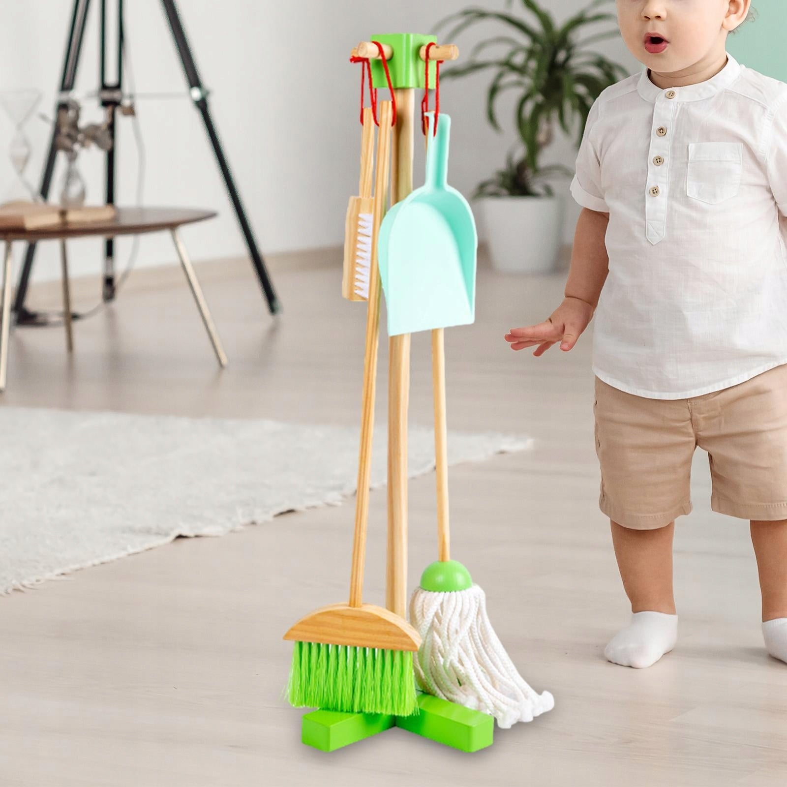 Kids Cleaning Toy Set, Pretend Play Toy, Develop Life Skill, Educational
