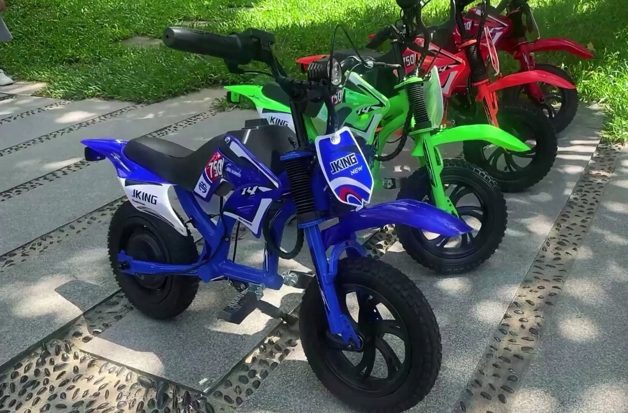Kids Electric Motorcycle JKING C6 | 300W 12km/h 2600MAH 12 Inch Tyres Manufacturer code 781962751956
