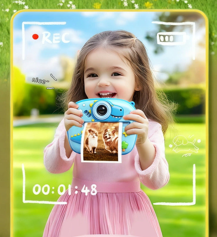 Kids Instant Camera, Color Photos, 64GB+ Game Packaging status original