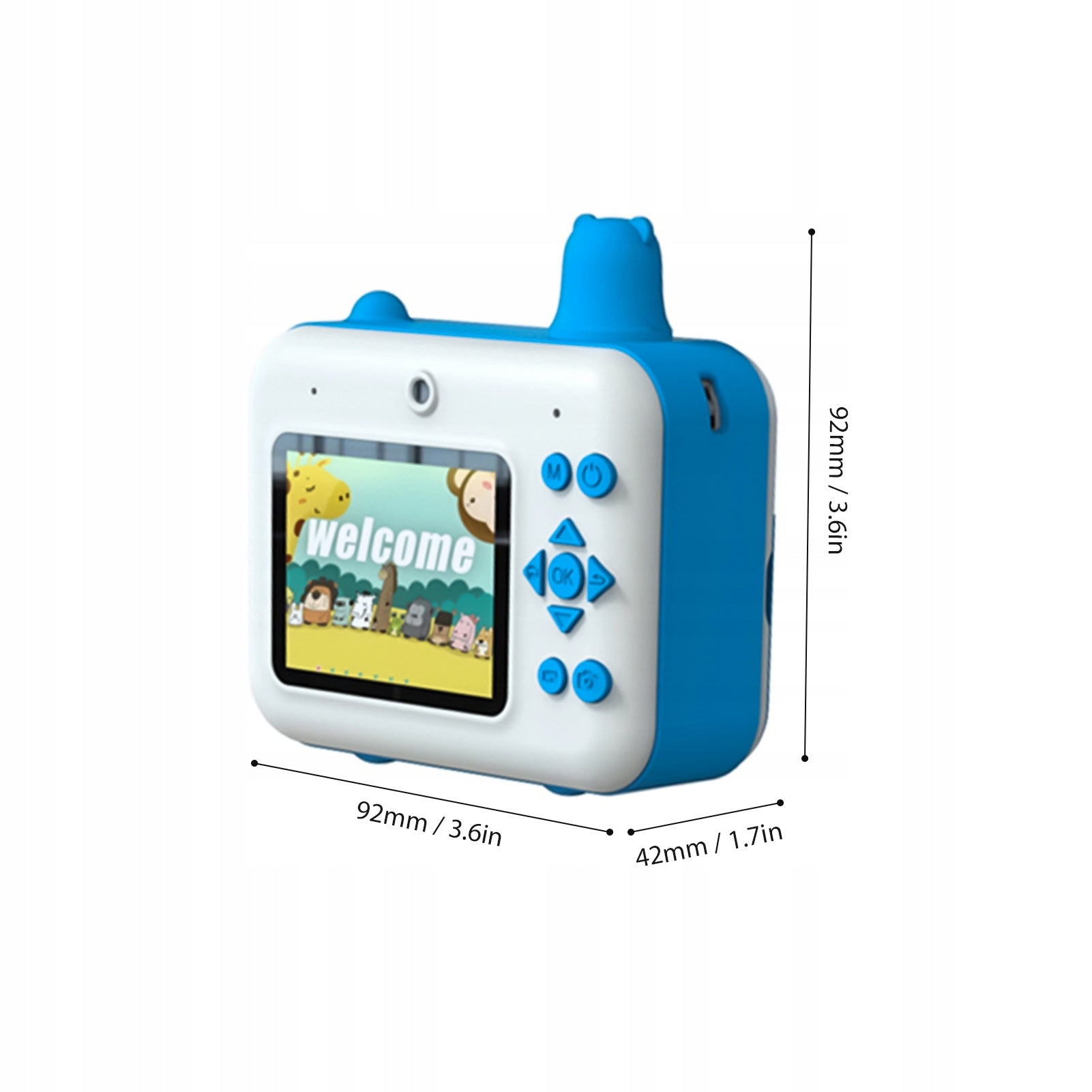 Kids Instant Print Camera Kids Camera 1080p Digital Camera for 8M Model 4190LMXA
