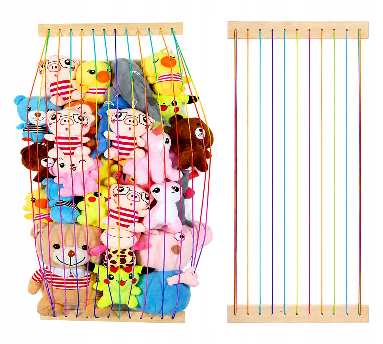Kids Organizer Holder Shelf for Plush Ball Toys