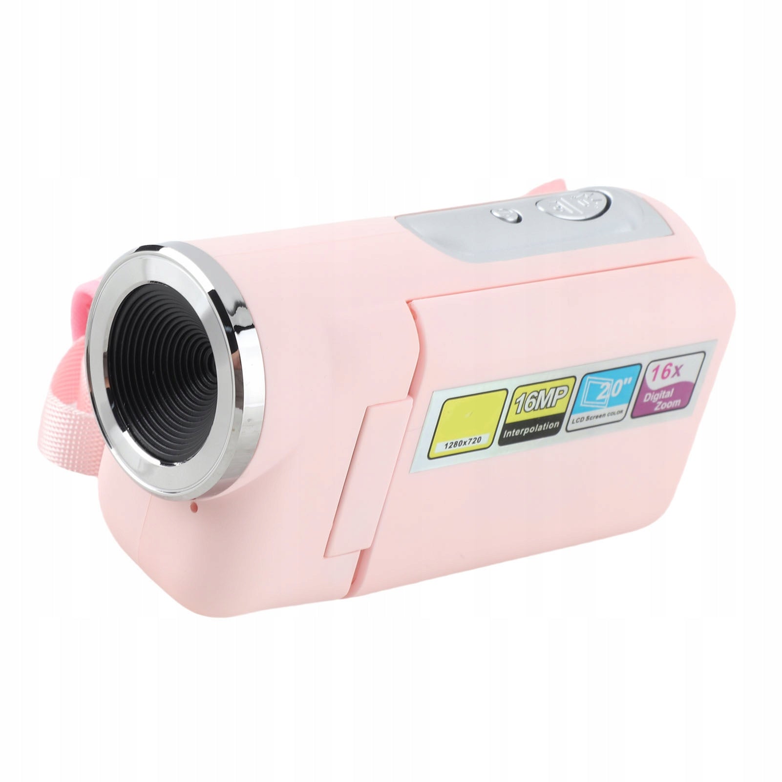Kids Video Camera 16MP 1080p HD 16x 2,0 Inch Color TFT Screen N0 Model 0519JXYV