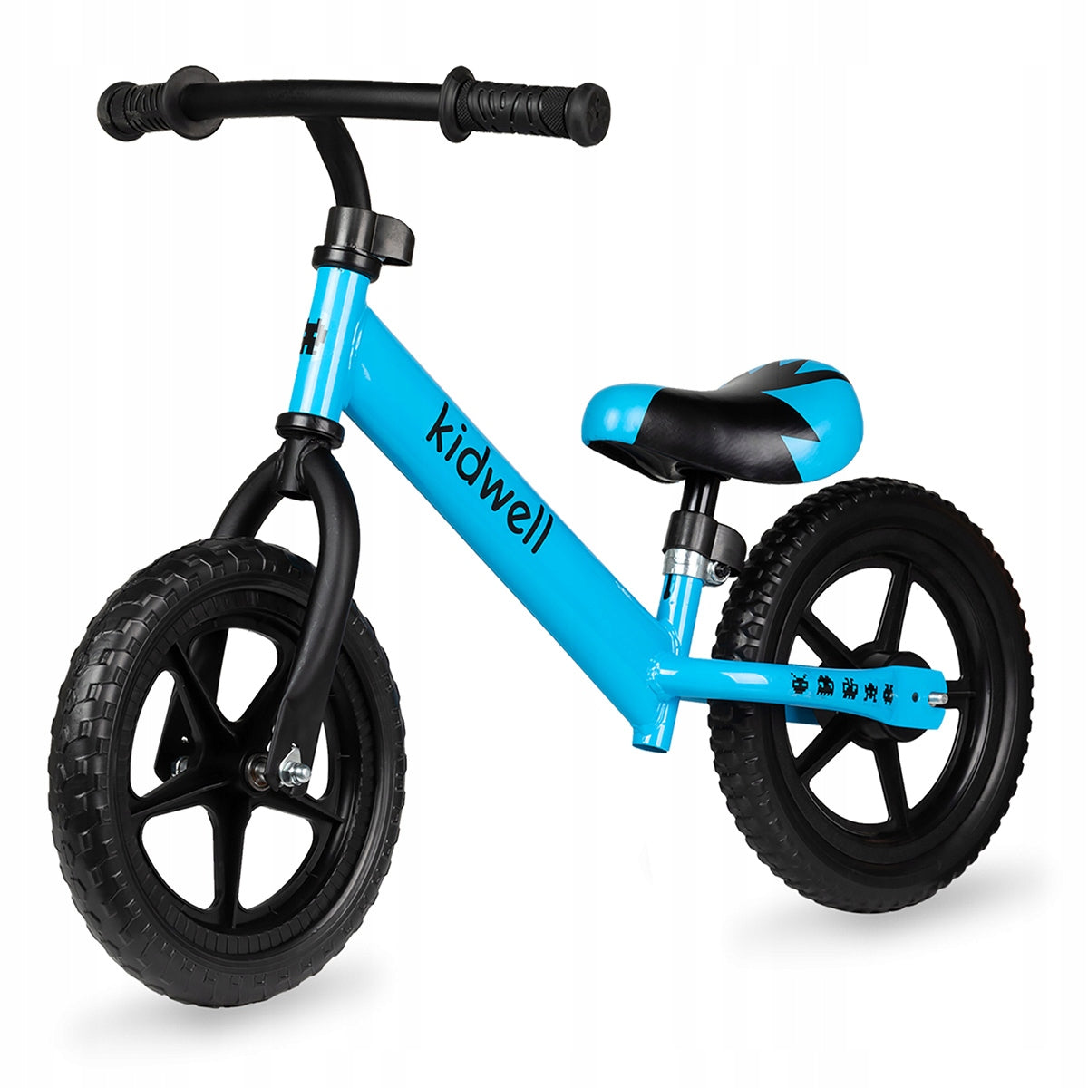 Kidwell BALANCE BIKE REBEL WHEELS 12" LIGHTWEIGHT ADJUSTABLE Blue