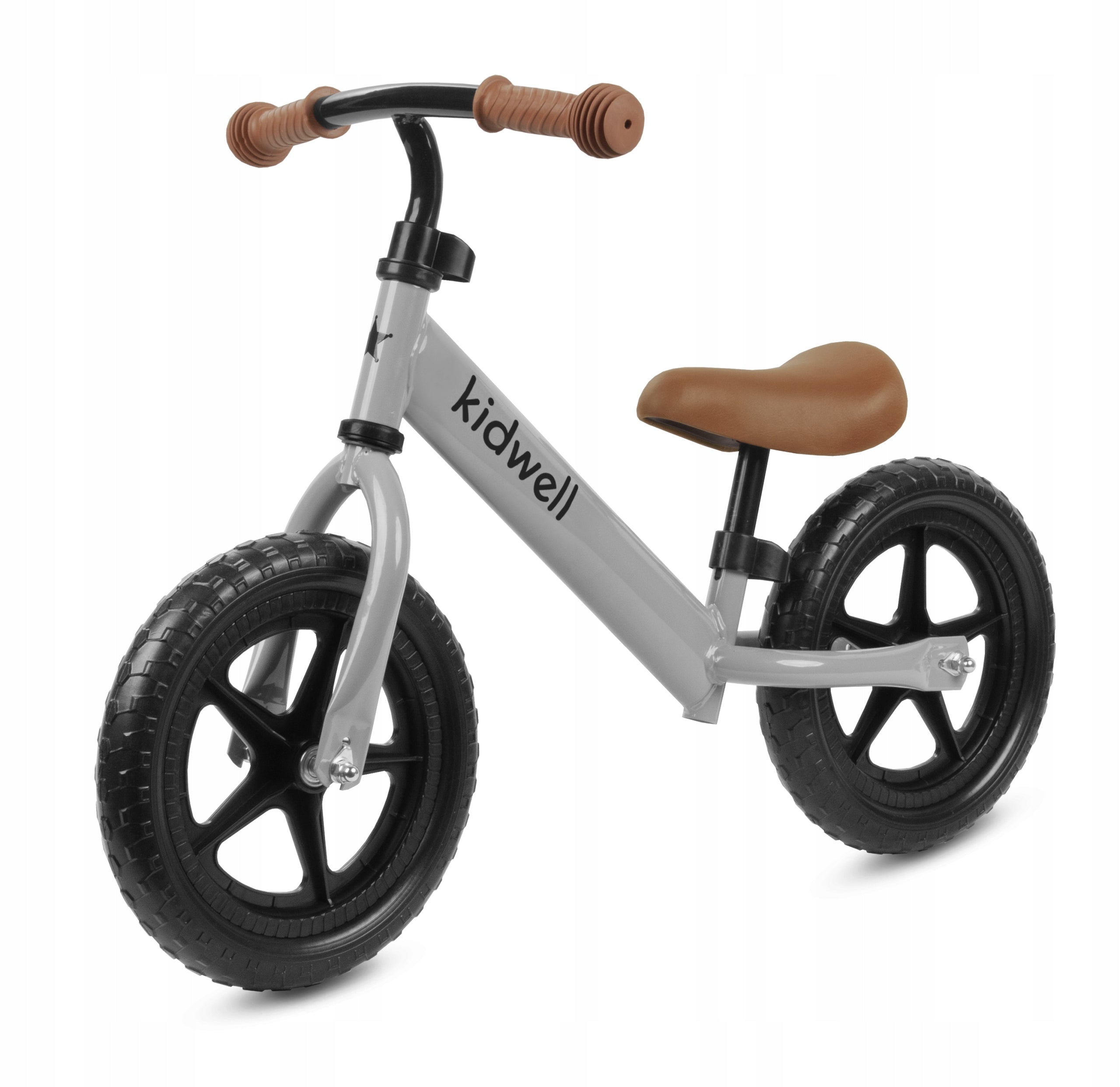 Kidwell BALANCE BIKE RIDER REBEL WHEELS 12" LIGHTWEIGHT ADJUSTABLE Grey