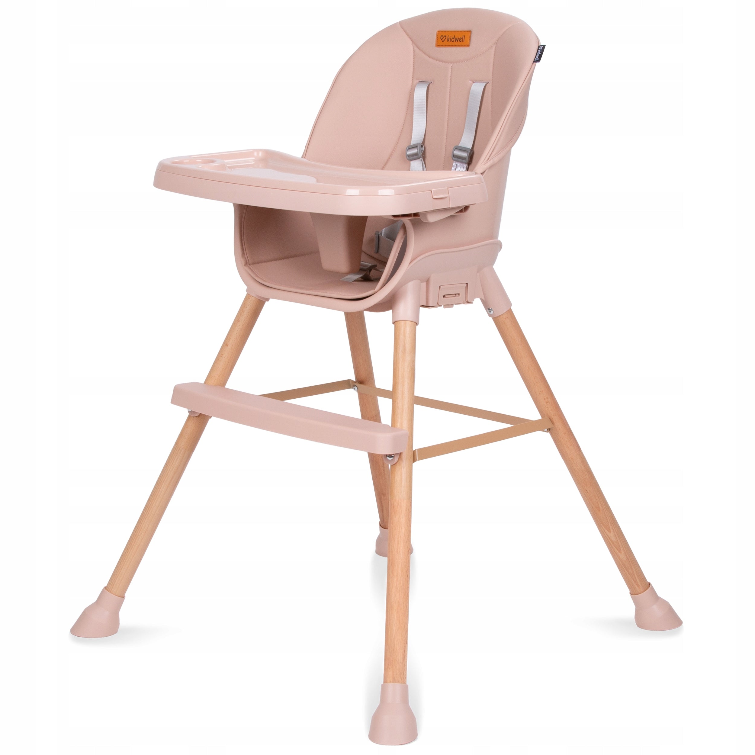 Kidwell EATAN WOOD 4in1 Pink Wooden High Chair Manufacturer code KRWYEAT01A0