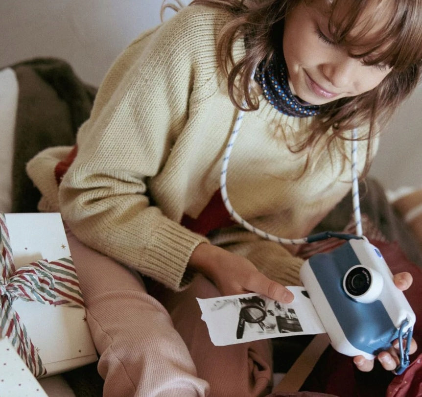 Kidywolf - Camera with K-PRINT printer, blue Brand no brand