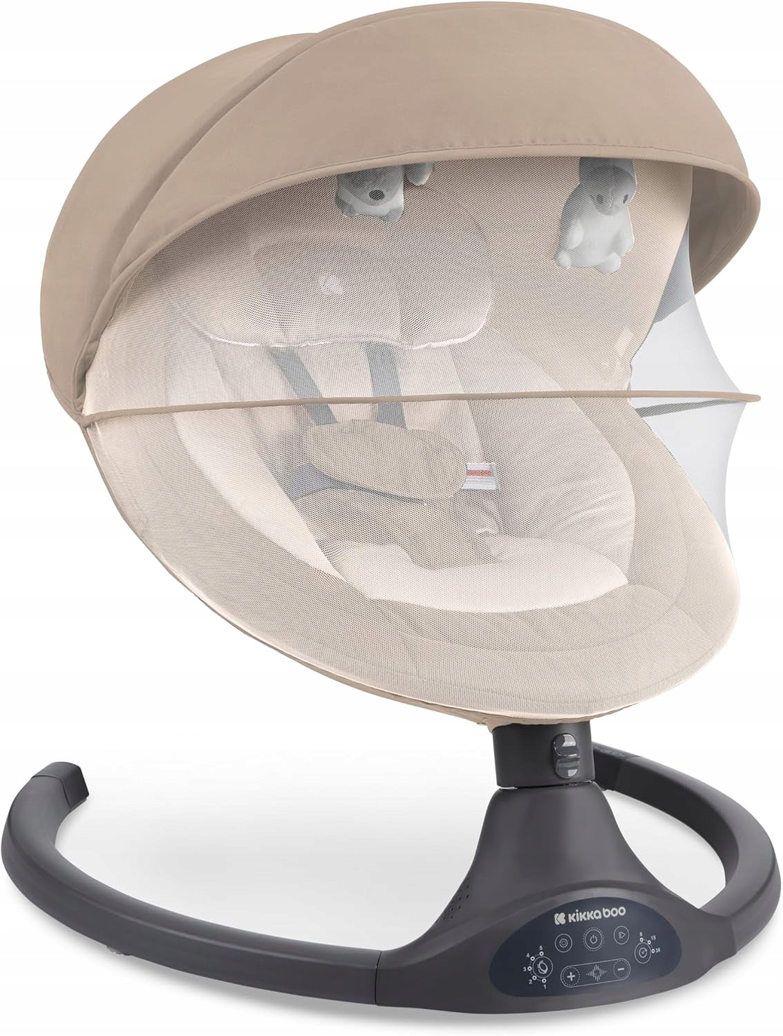 Kikka boo rocker Codie electric Bluetooth swing, Beige Packaging status original