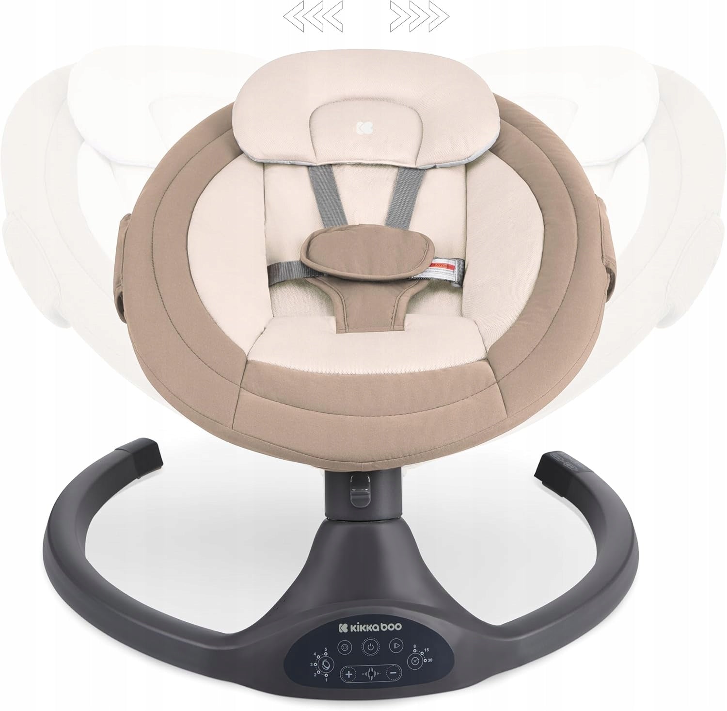 Kikka boo rocker Codie electric Bluetooth swing, Beige